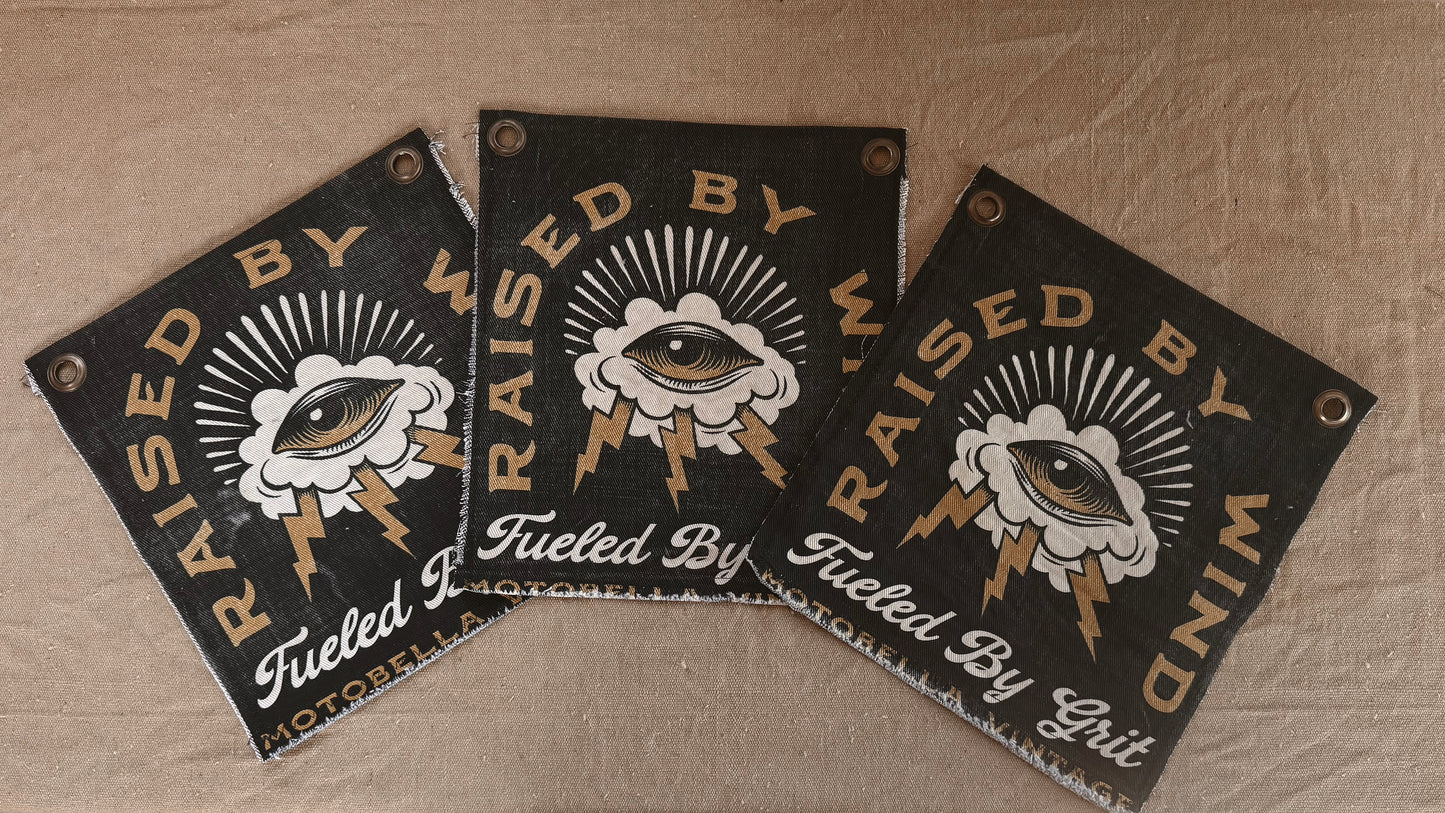 FLAG 3: RAISED BY WIND