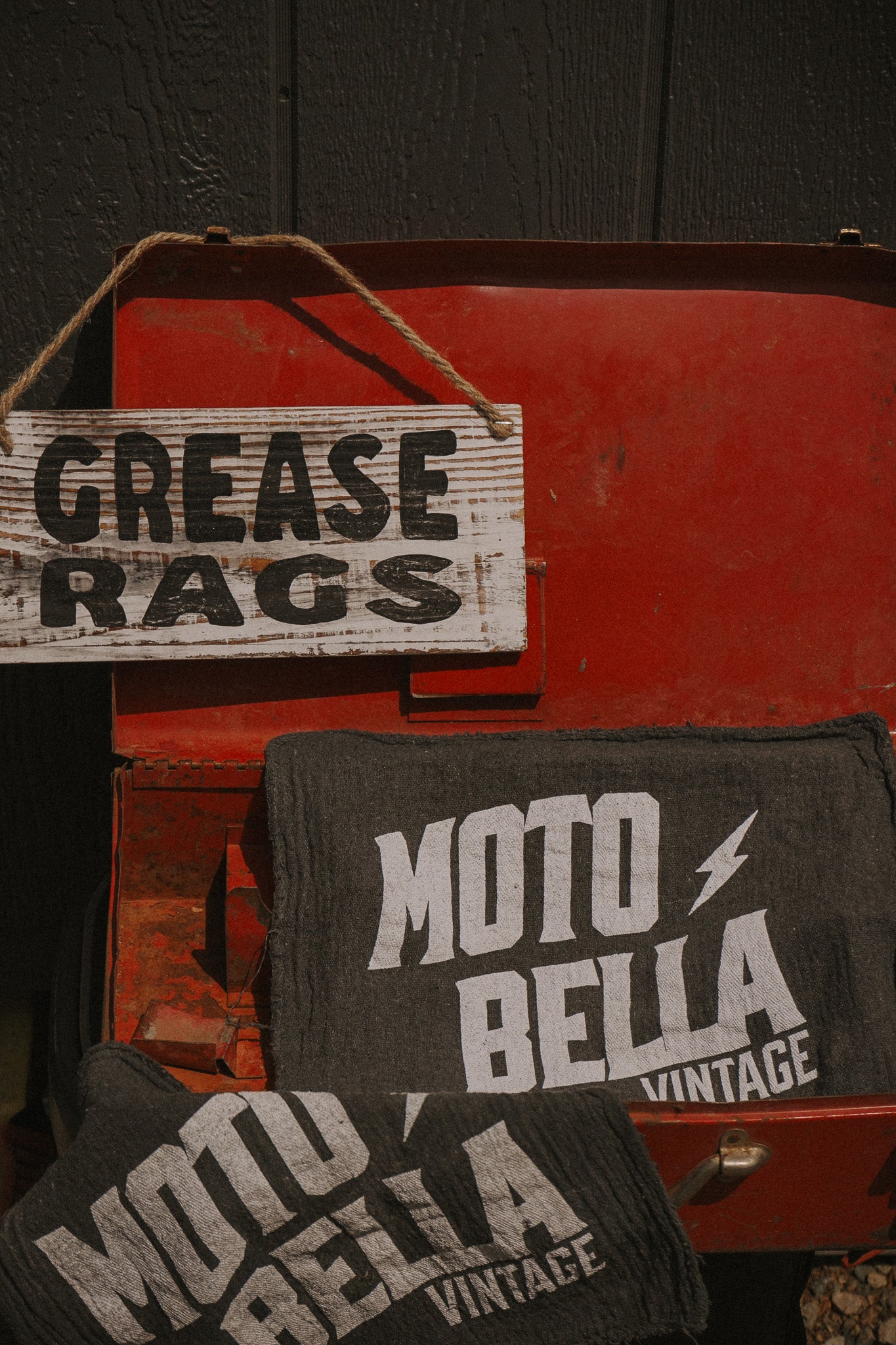 Pkg. of 5 MotoBella Vintage Grease Rags – Shop Rag Flags