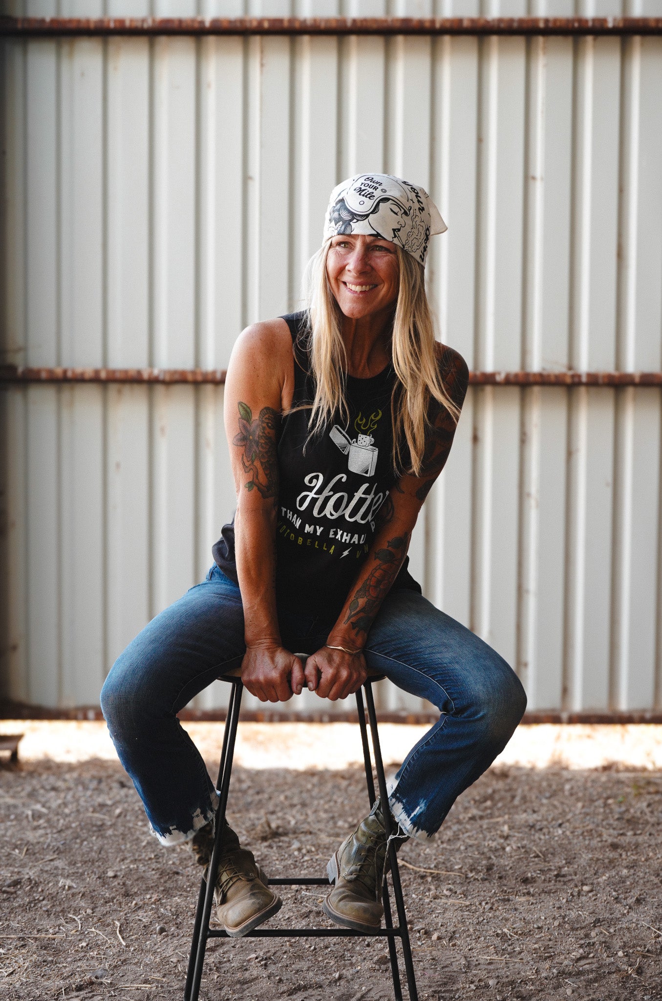MotoBella Vintage Collector’s Bandana – Fuel Your Freedom