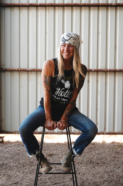 MotoBella Vintage Collector’s Bandana – Fuel Your Freedom