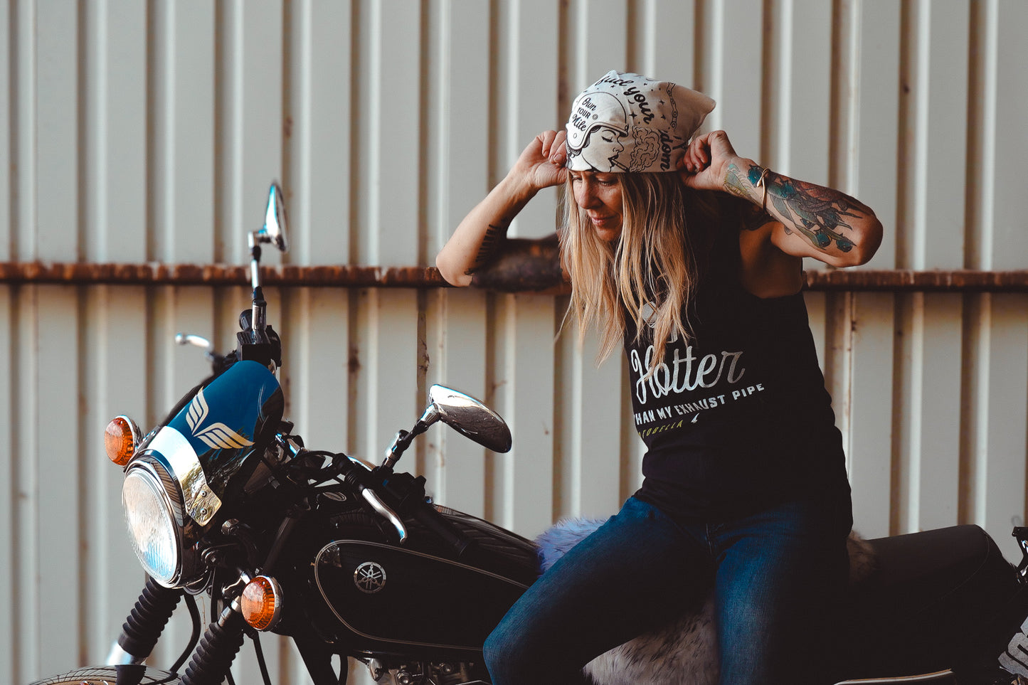 MotoBella Vintage Collector’s Bandana – Fuel Your Freedom