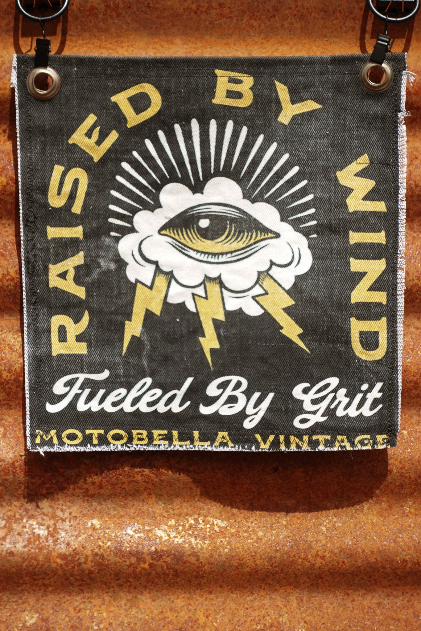FLAG 3: RAISED BY WIND