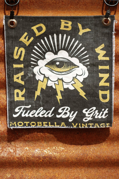 FLAG 3: RAISED BY WIND