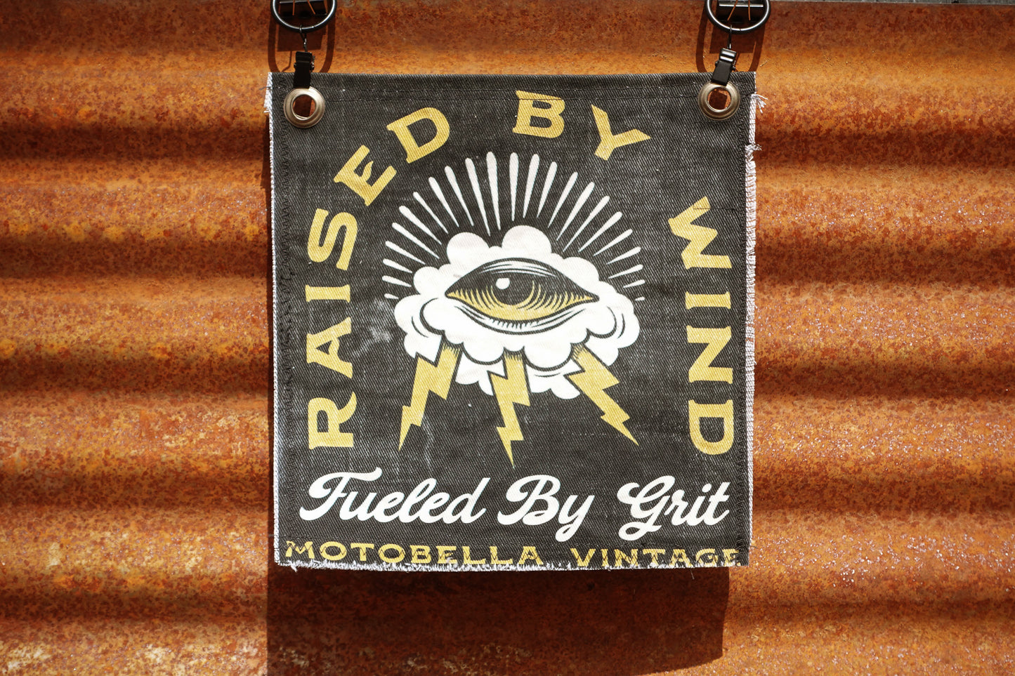 FLAG 3: RAISED BY WIND