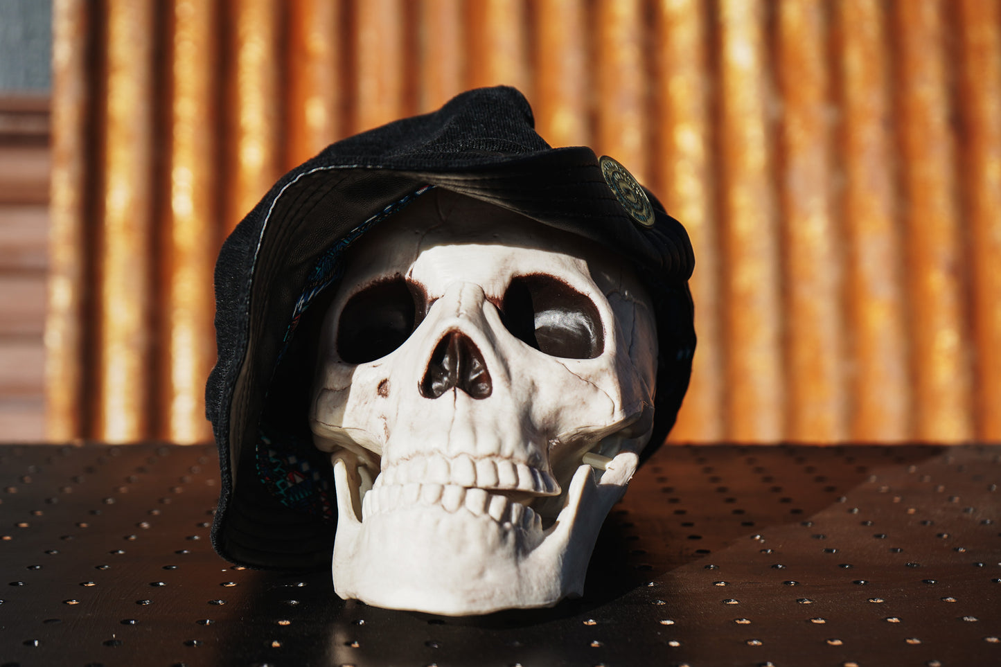 Corduroy Pageboy Hat + Hat Pin